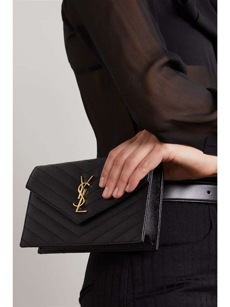 ysl shoulderchain bag melatesr|SAINT LAURENT Cassandre matelassé leather shoulder bag.